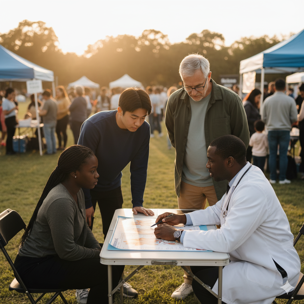 Preemptologist in a community health setting